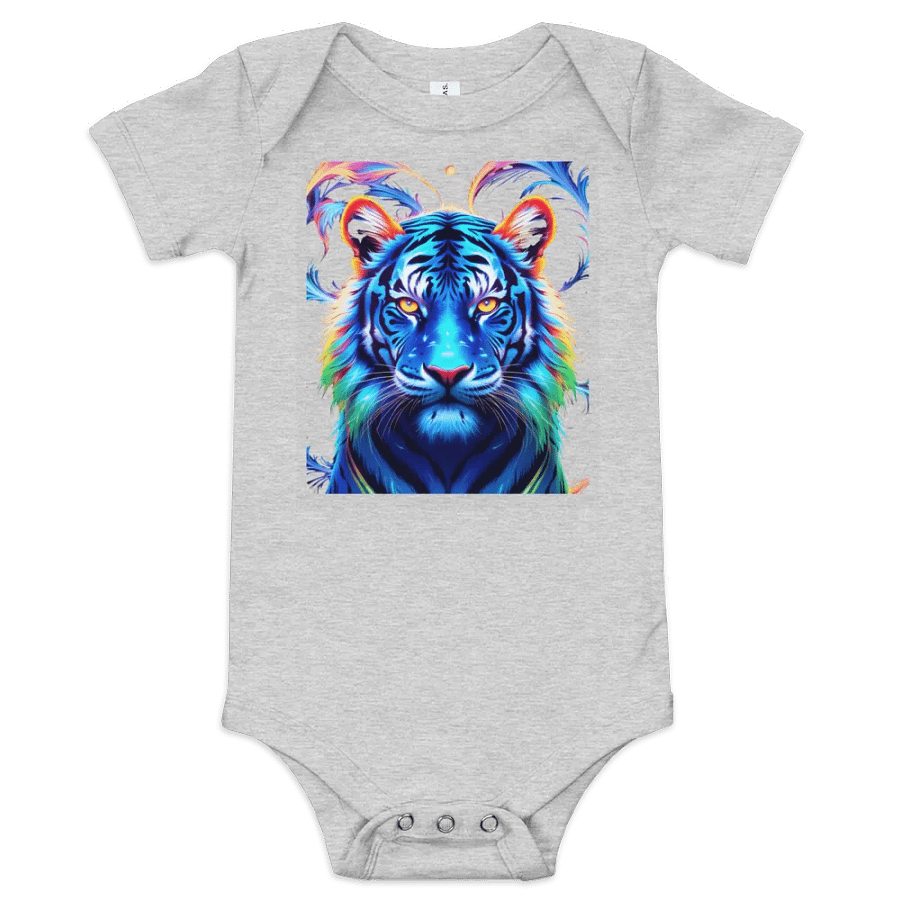 Neon Tiger Baby Onesie Bella+Canvas (Baby) product image (4)