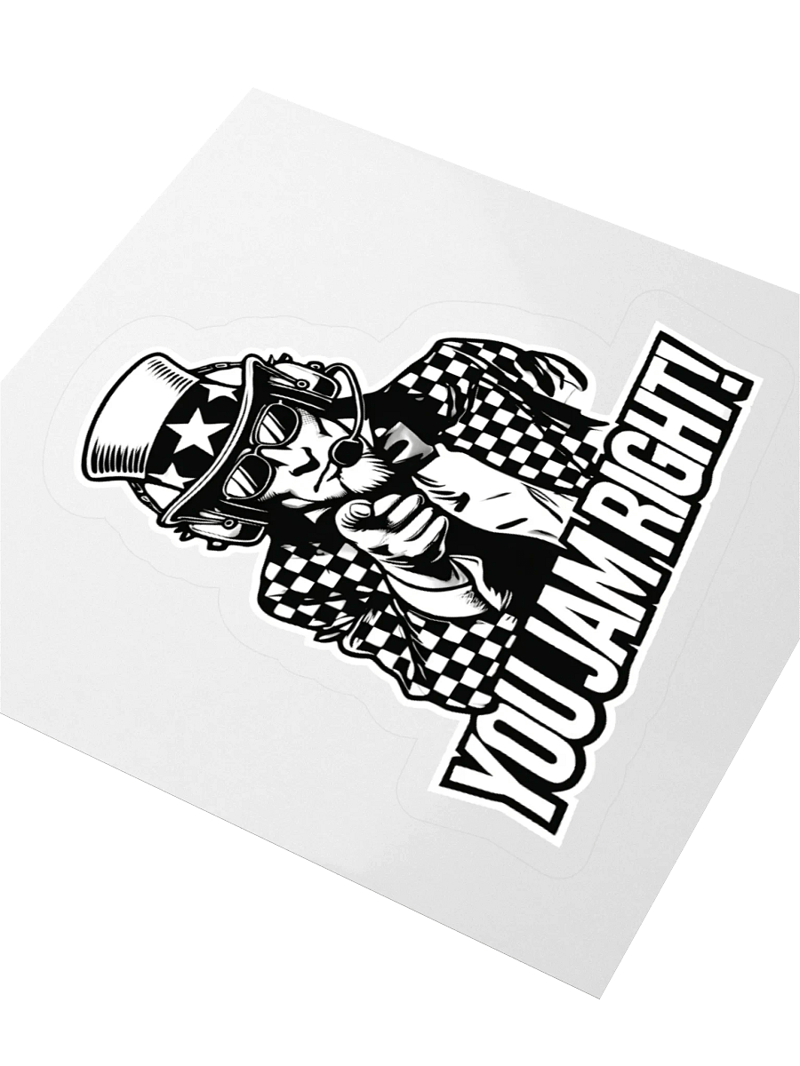 YOU JAM RIGHT! – Kiss Cut Sticker product image (3)