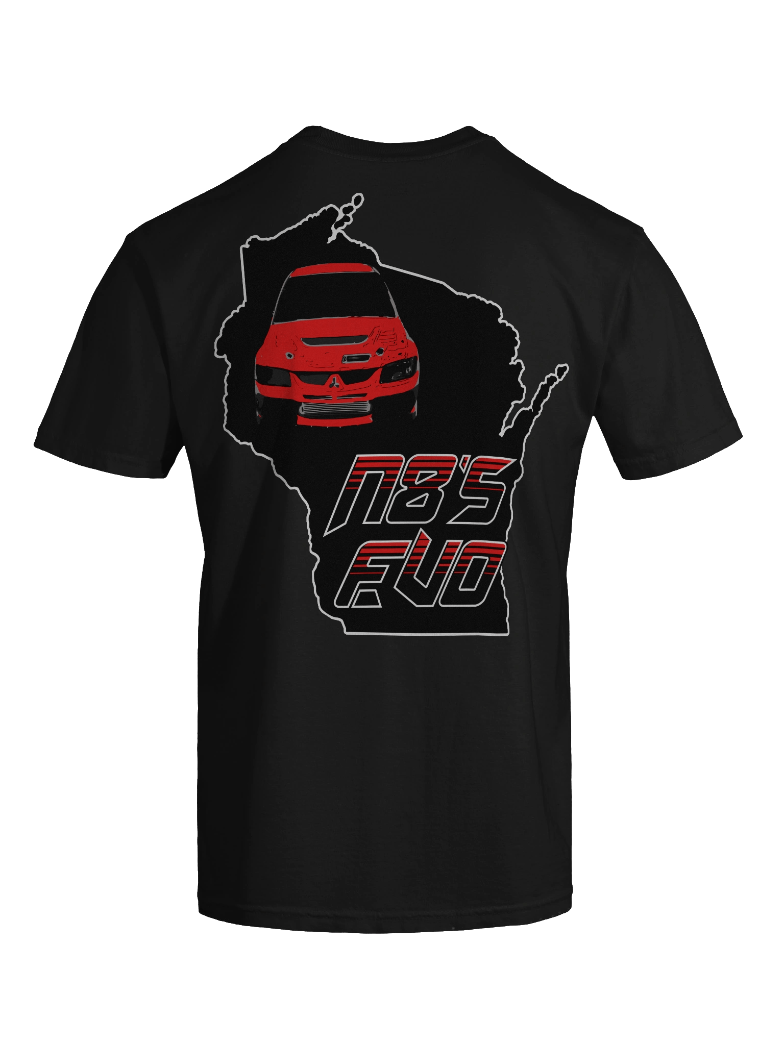 N8'S EVO WI logo shirt (Red) product image (6)