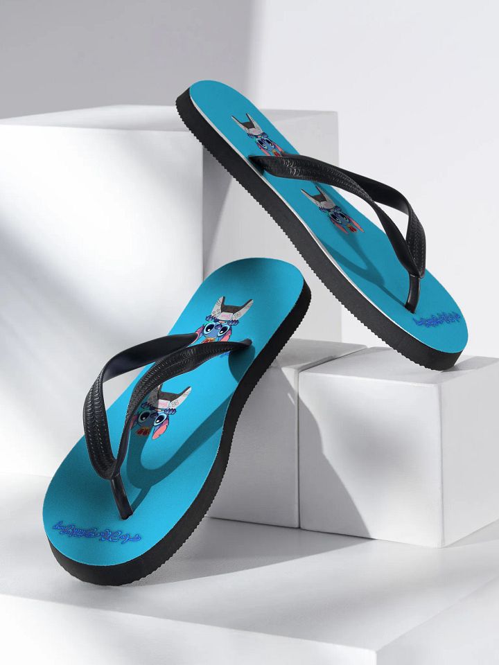 Game Controller Crown Blue Insole Flip-Flops product image (2)