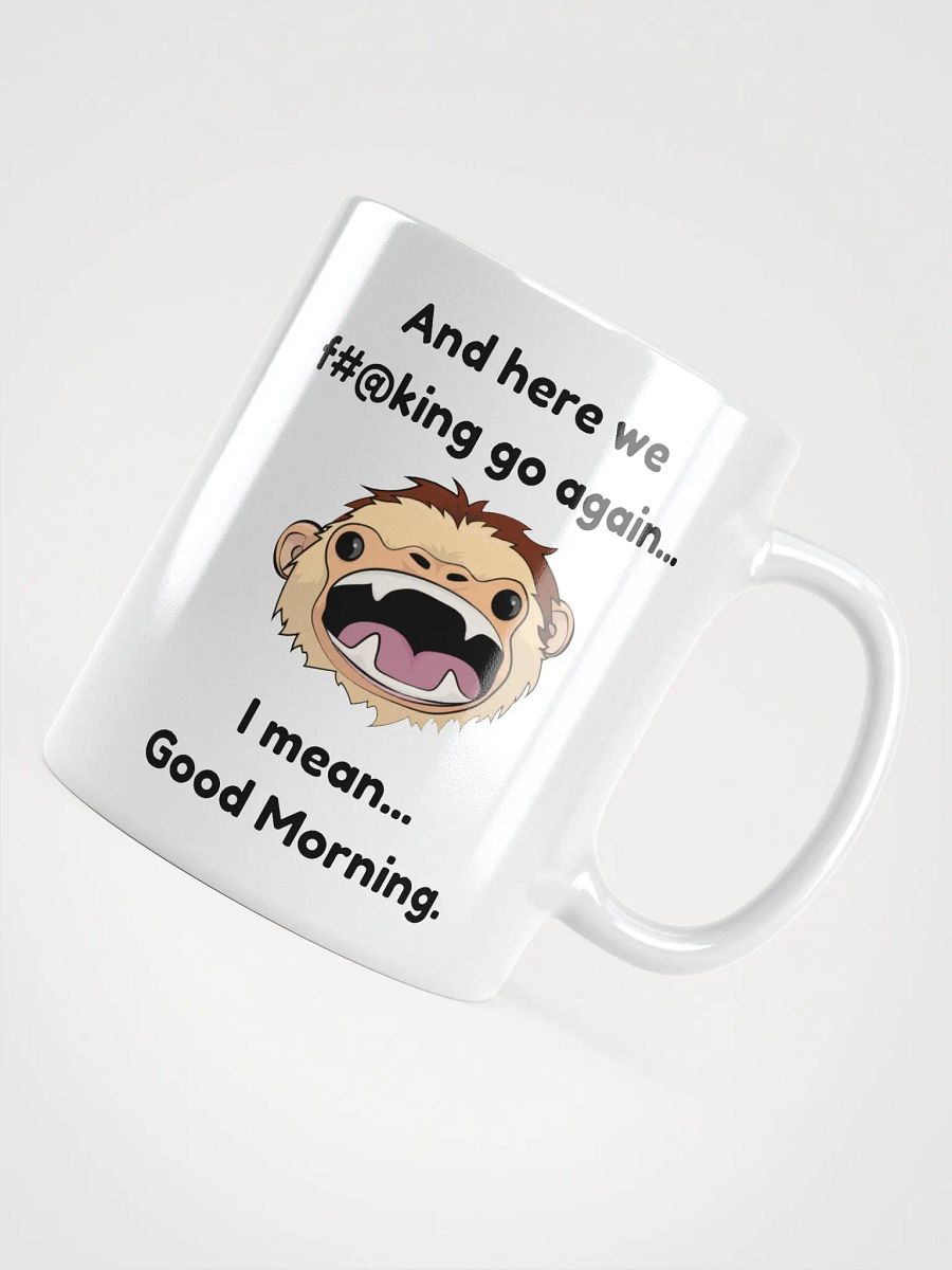 CENSORED (Grawlix) Here we f#@king go again... White Mug product image (4)