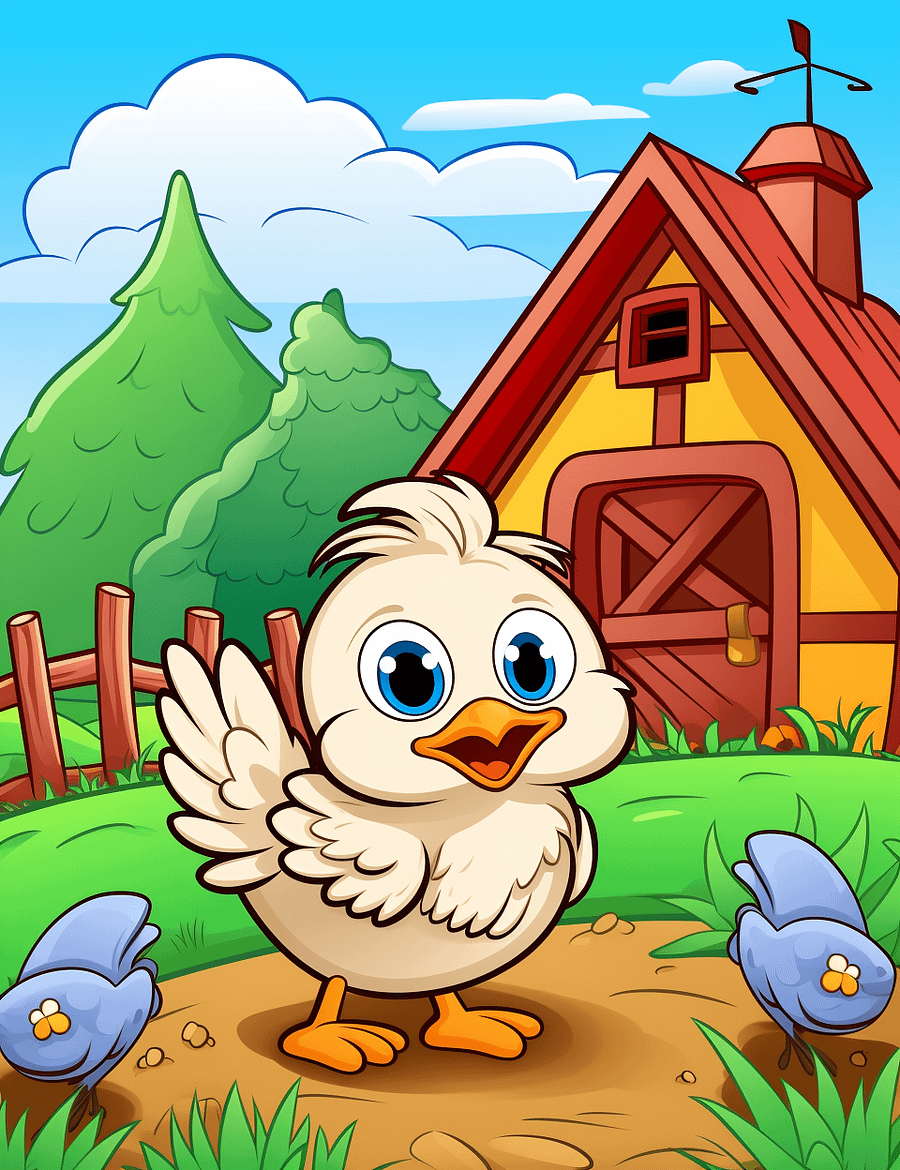 100 Cute Farm Animal Coloring Pages Kids PDF product image (4)