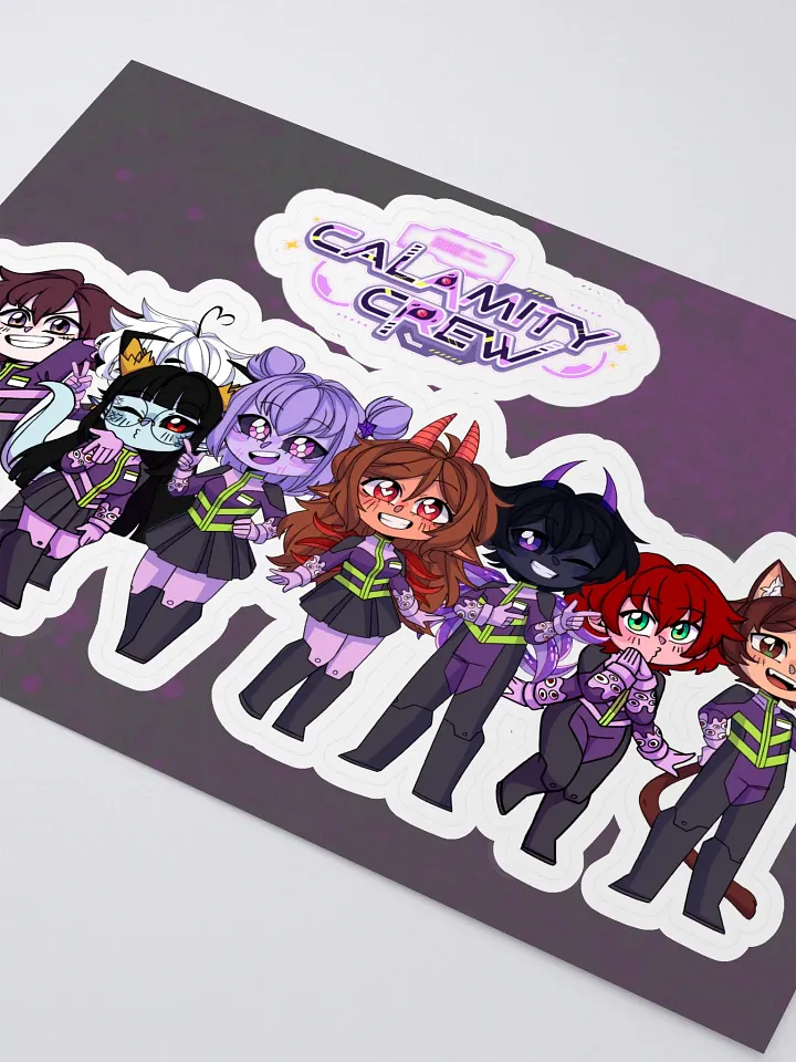 Calamity Crew Group Sticker product image (2)