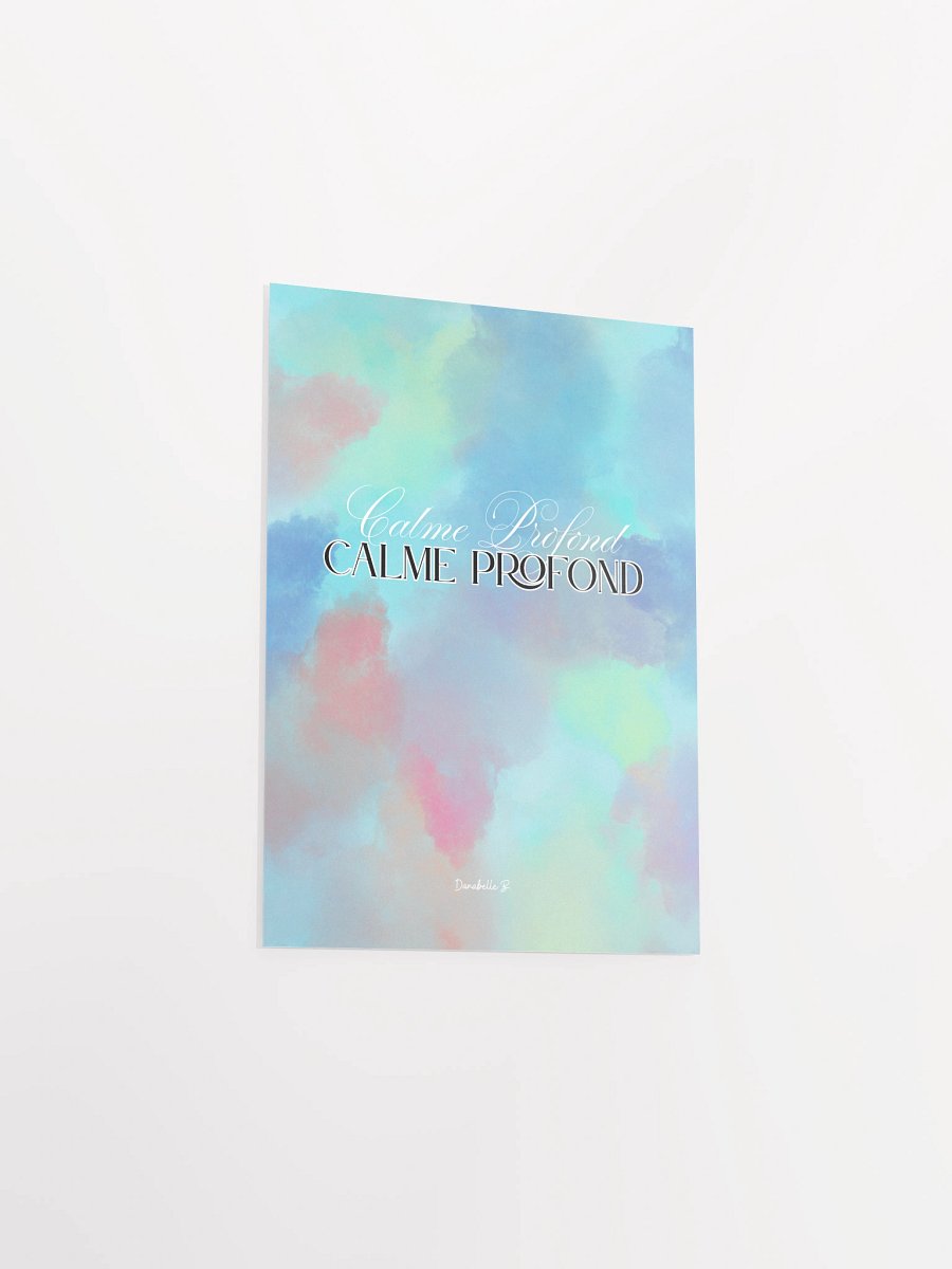Poster Pastel Nuances de Lumière - Calme Profond - Cadeau Inspirant product image (6)