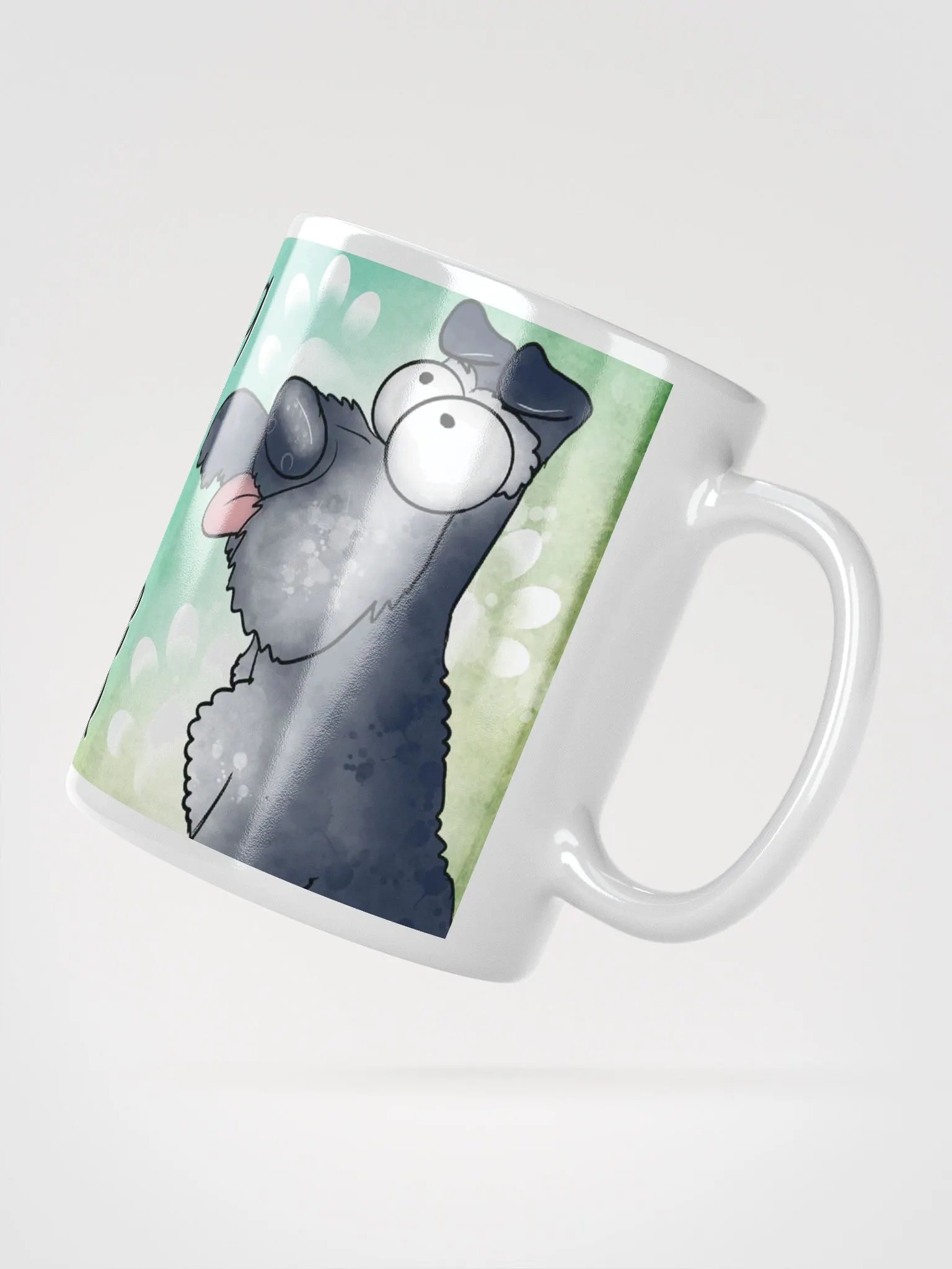 Morning Coffee with My Mini Schnauzer Mug product image (4)