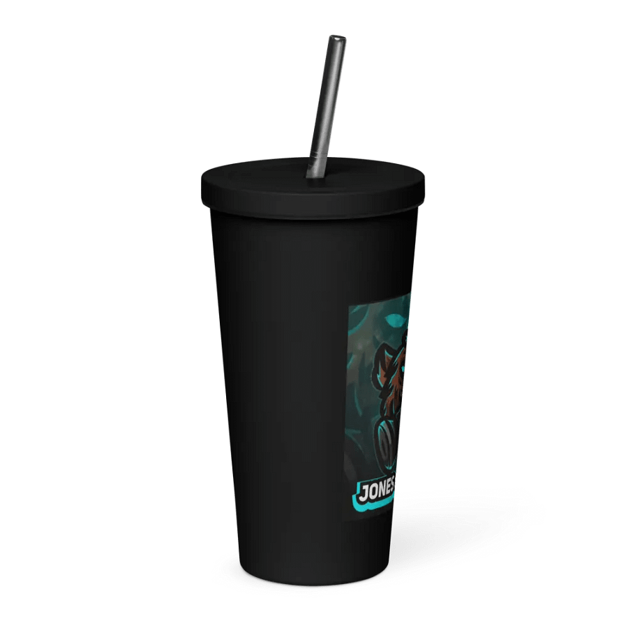 Insulated Tumbler with a Straw product image (4)