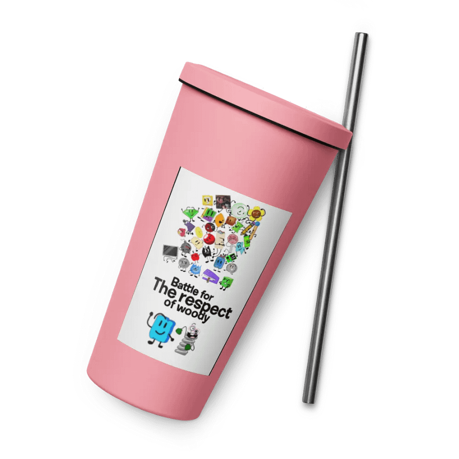 The bftrow poster Insulated Tumbler with a Straw product image (6)