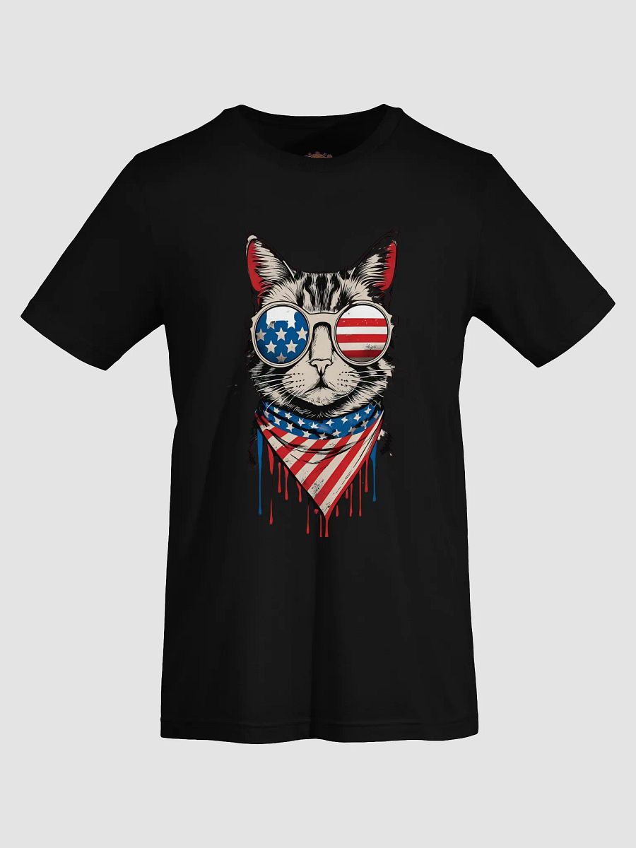Patriotic Feline Sunglasses Tee product image (61)