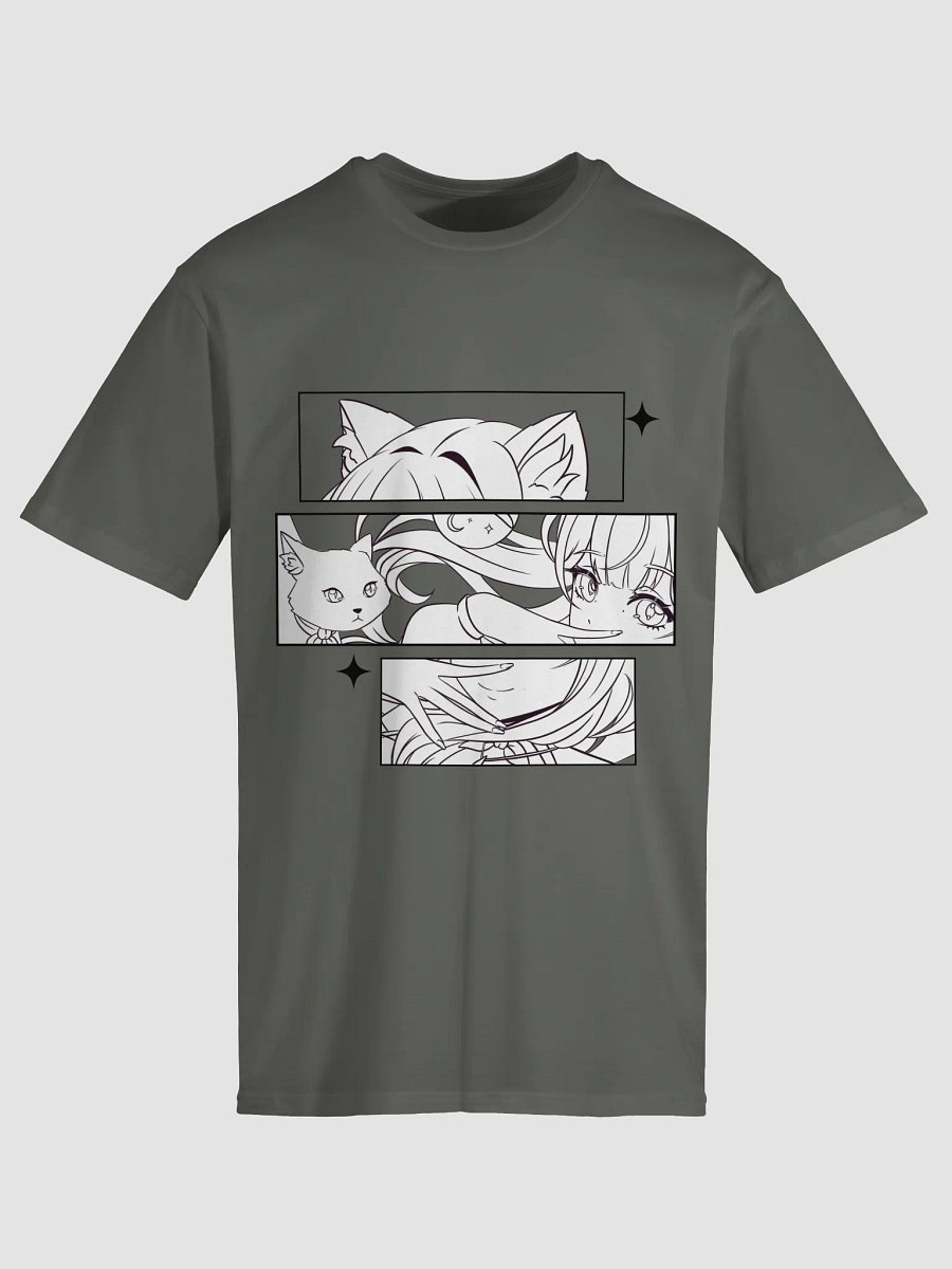 Snug Catgirl Anime Style Unisex T-Shirt product image (5)