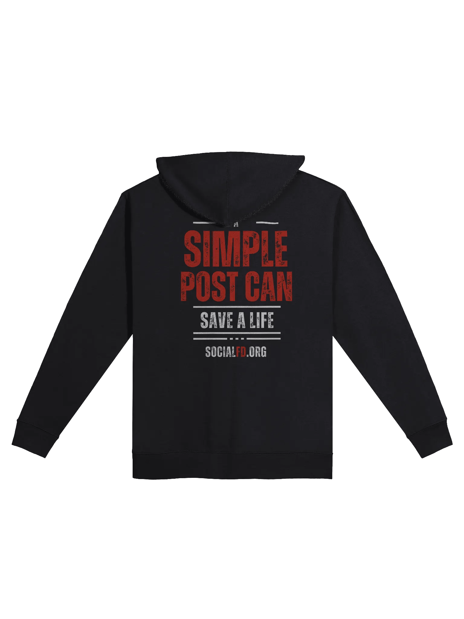 Social FD Urban Vibes Fleece Zip-Up Hoodie product image (2)