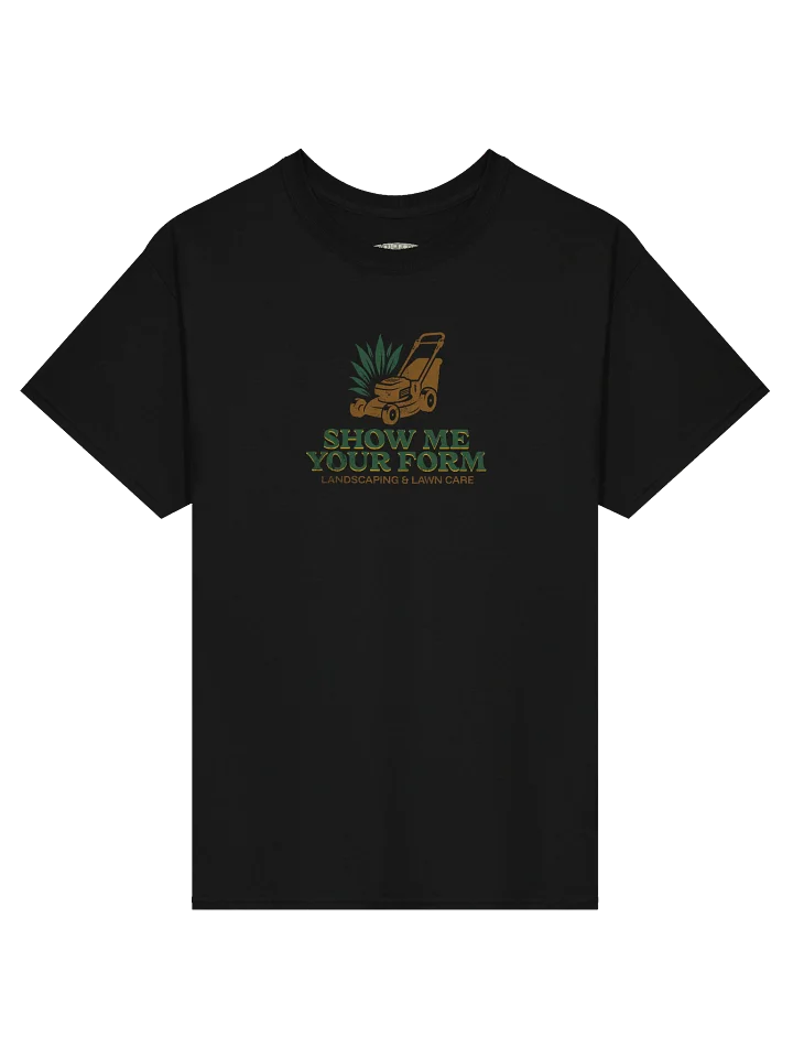Show Me Your Form (Black Tee) product image (1)