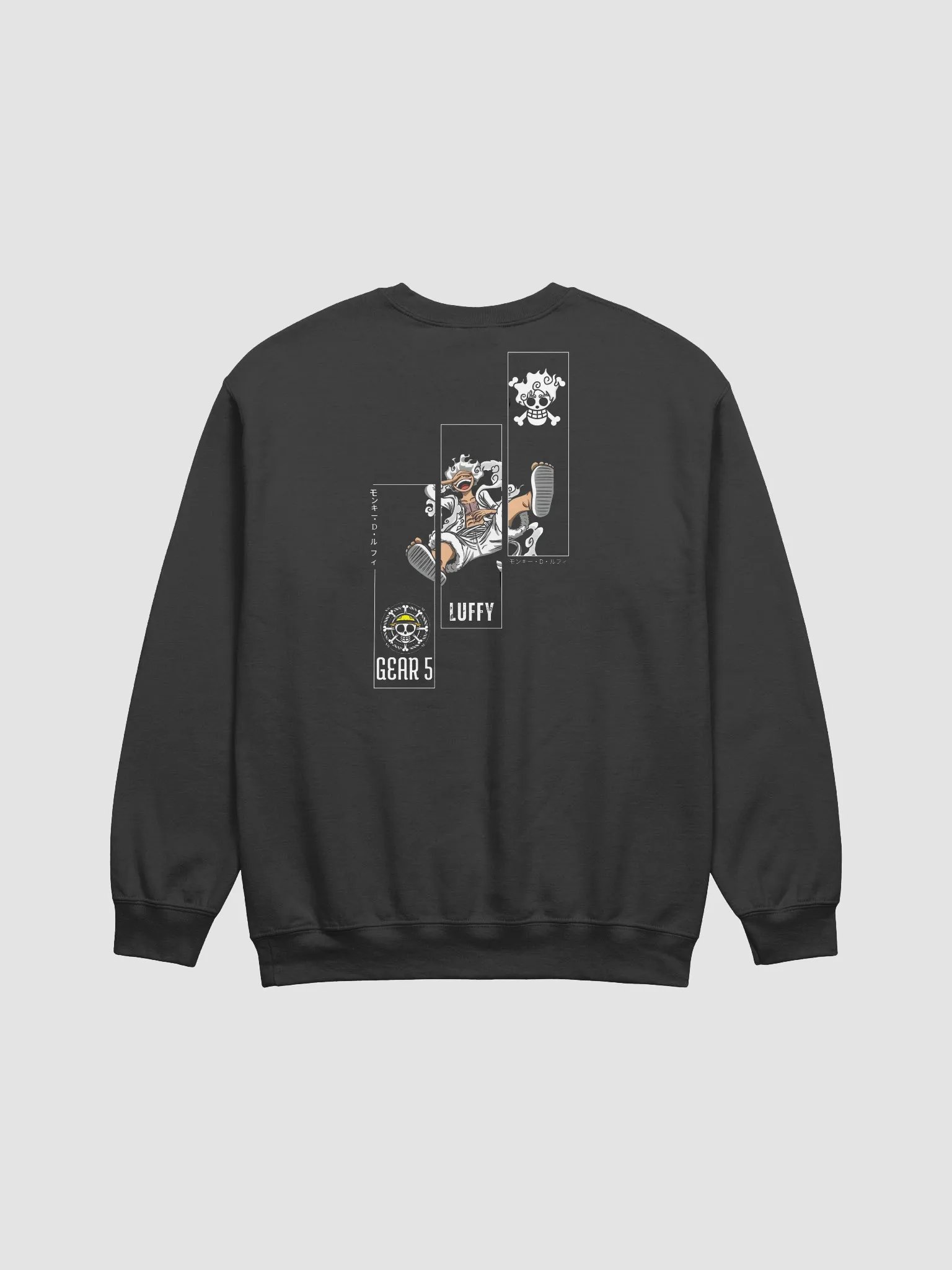 Smiling Skull & Crossbones Crewneck Sweatshirt product image (23)