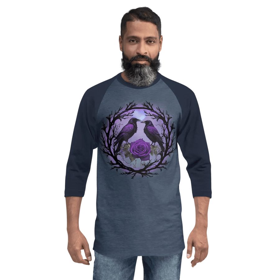 Mystic Raven Pair Raglan Tee product image (5)