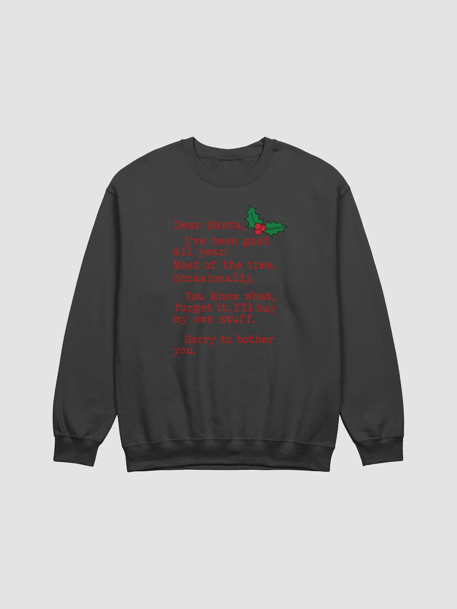Holiday - Dear Santa Crewneck Sweatshirt product image (8)