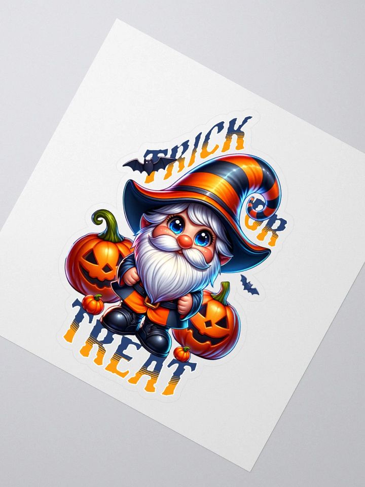Halloween Gnome Kiss Cut Stickers product image (4)