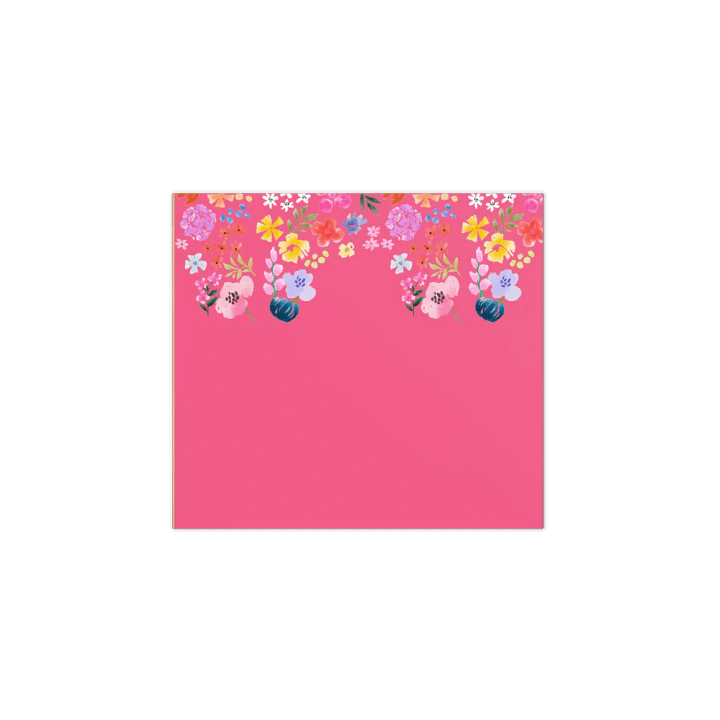 Blossom Bliss Fuchsia Notepad product image (1)