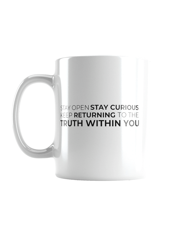 Stay Open, Stay Curious 20oz Coffee Mug –| The Returned Collective product image (1)