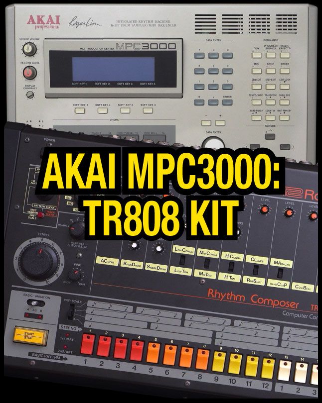 Akai MPC3000: TR808 Kit product image (1)