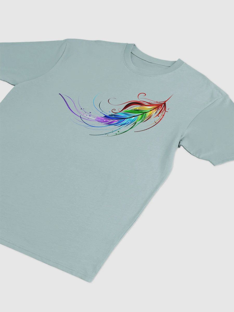 Vibrant Feather Whimsy Tee product image (3)