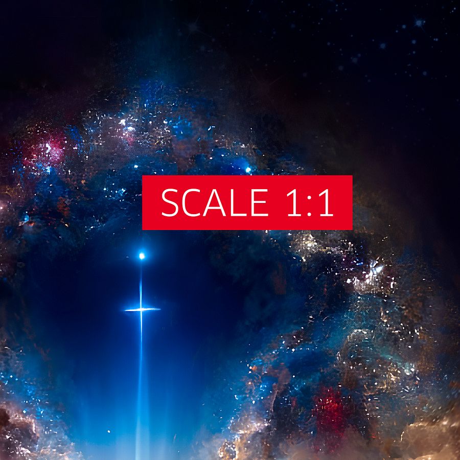 Heaven's Gate #1.2 — vibrant space poster, ethereal yoga print, abstract art, spiritual wall decor, aura poster, astrology poster, astronomy poster product image (4)