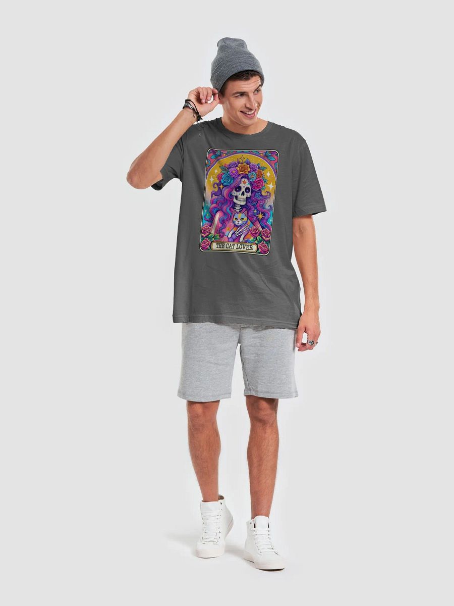 Day of the Dead The Cat Lover Bella+Canvas Tee product image (32)