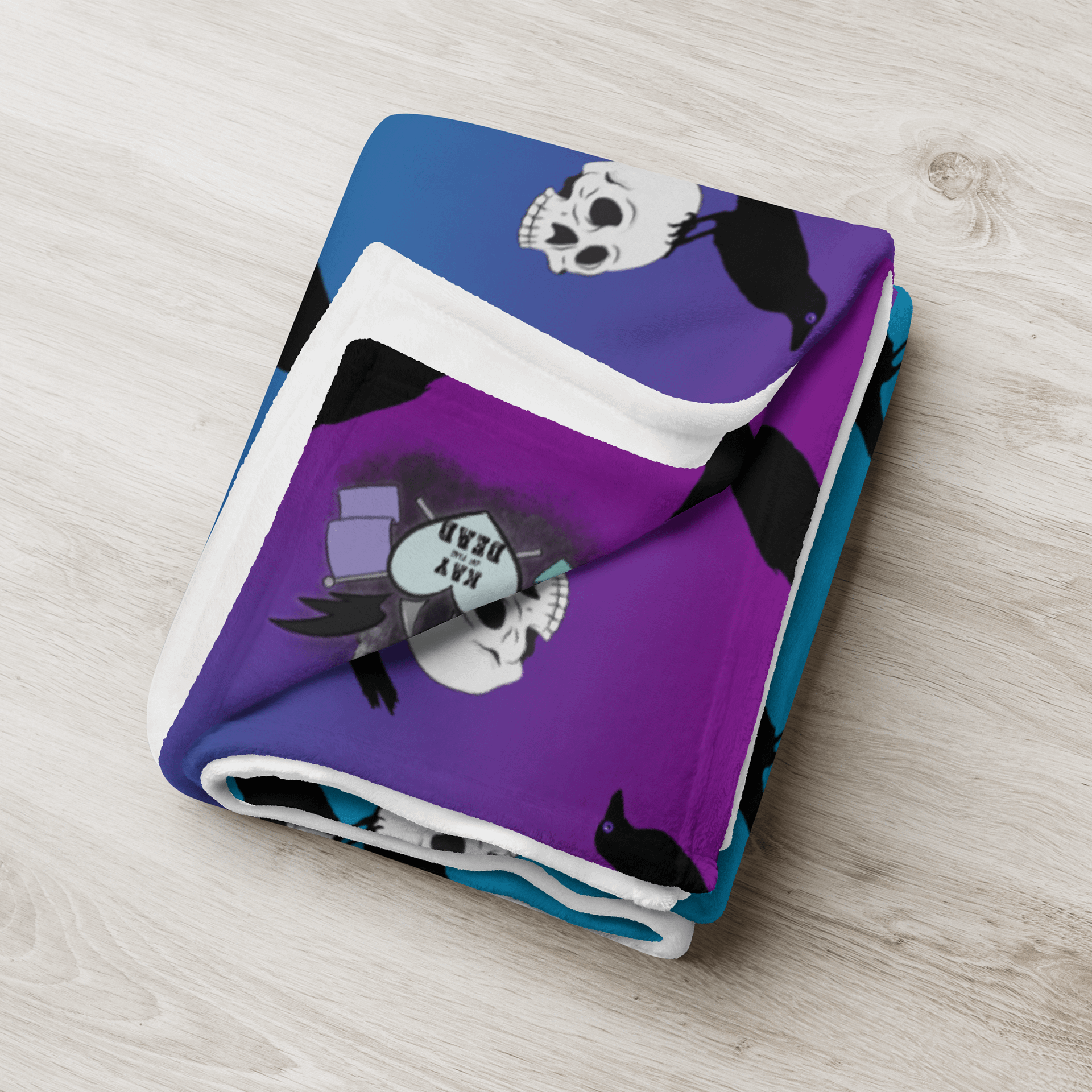 Oshi Mark Throw Blanket product image (4)