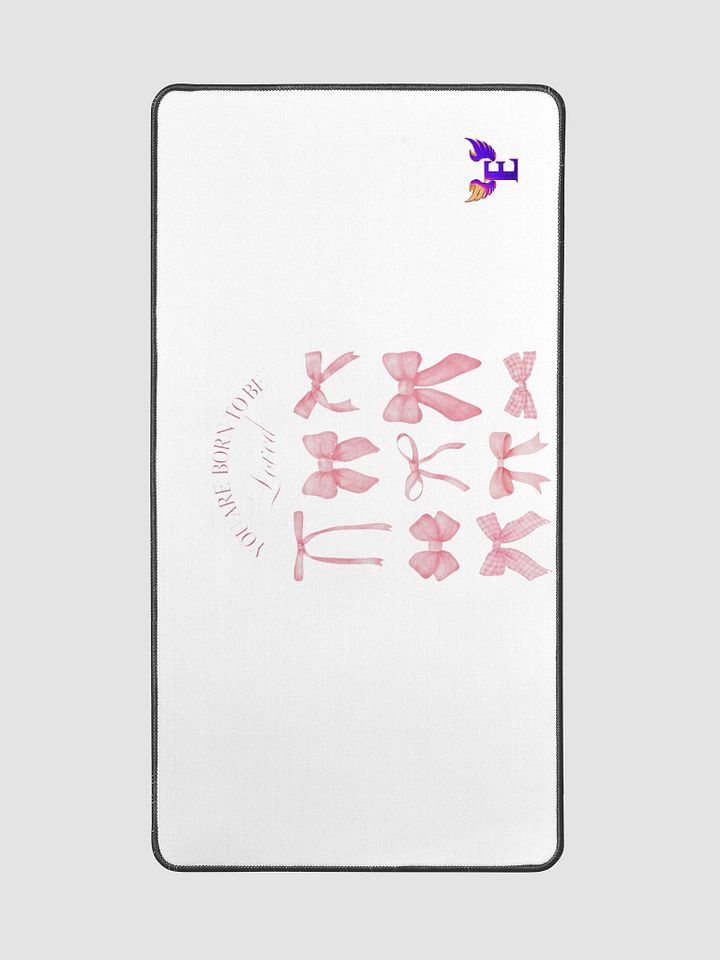 Pink Bow Paradise Desk Mat product image (2)