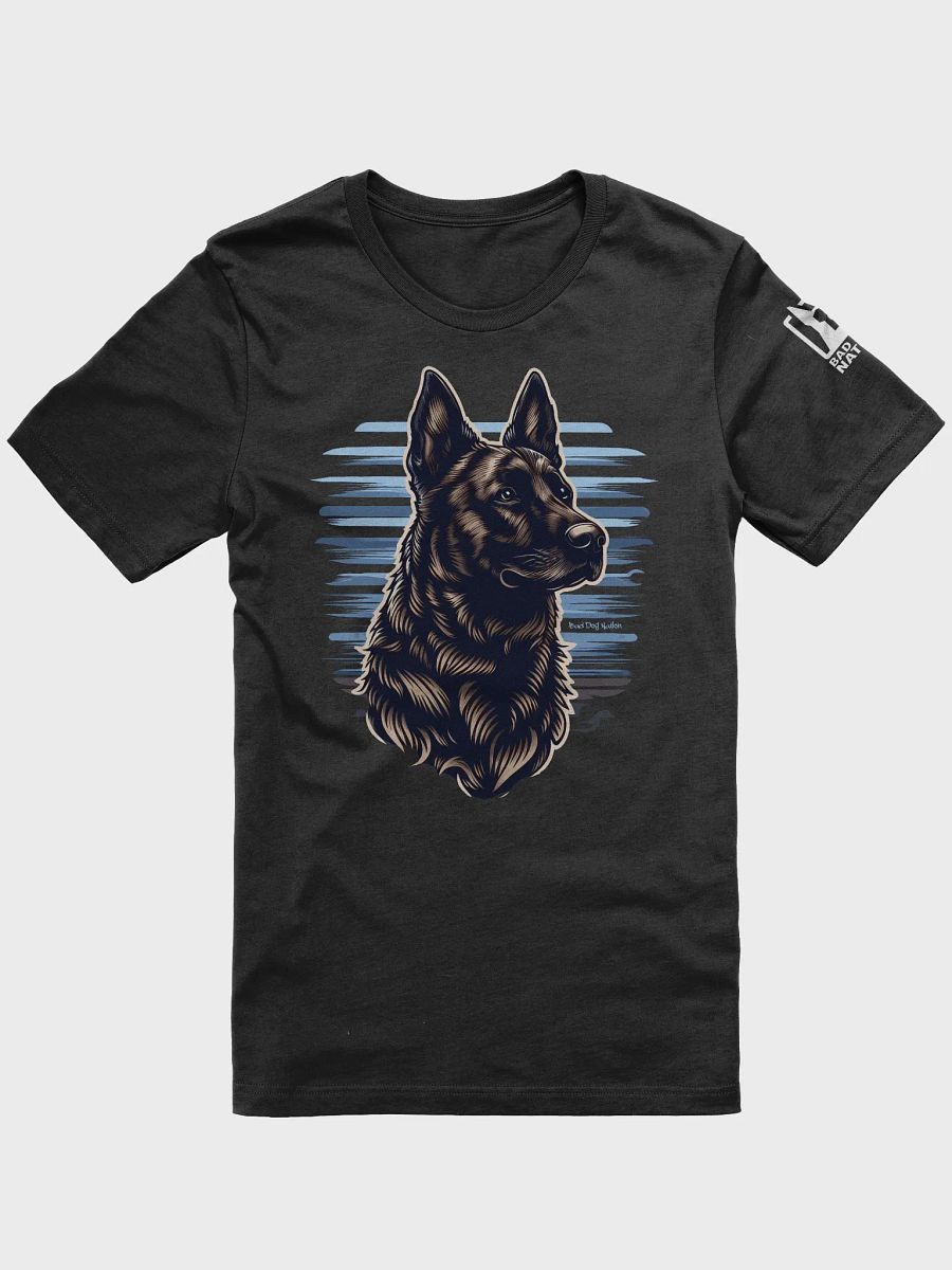 Noble Dutch Shepherd Portrait - Premium Unisex T-shirt product image (1)