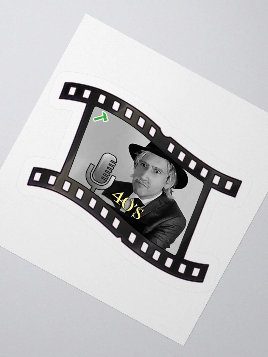 StreamReel | 40's Sticker product image (2)