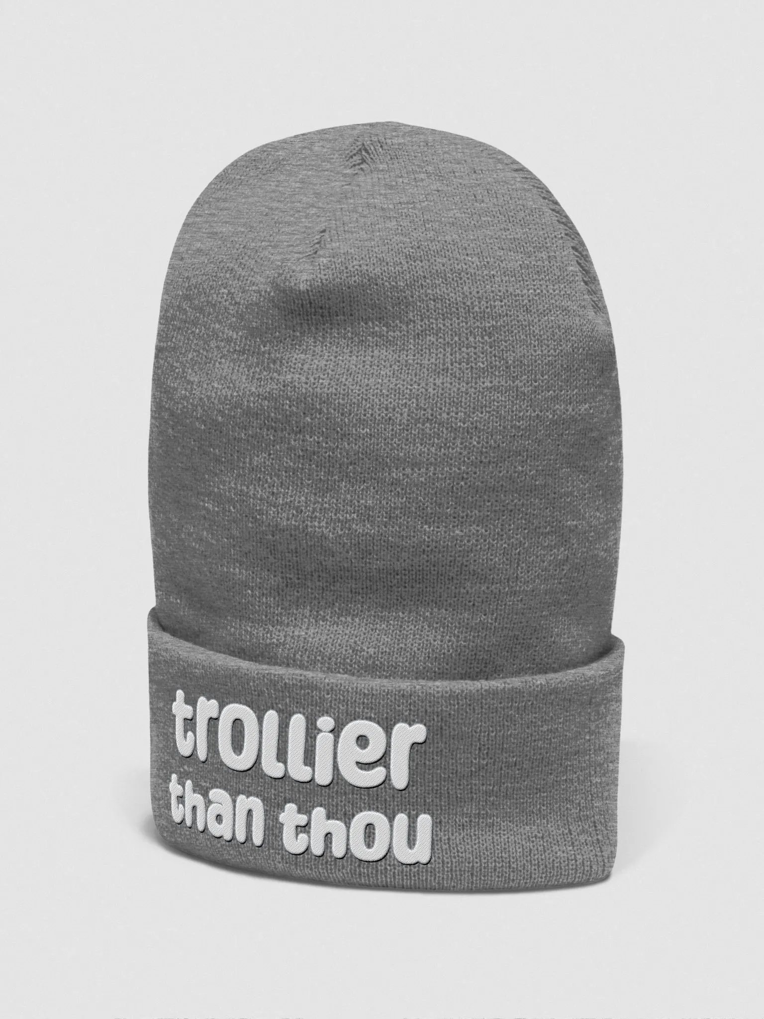 Trollier Than Thou Beanie - pastel colours product image (4)