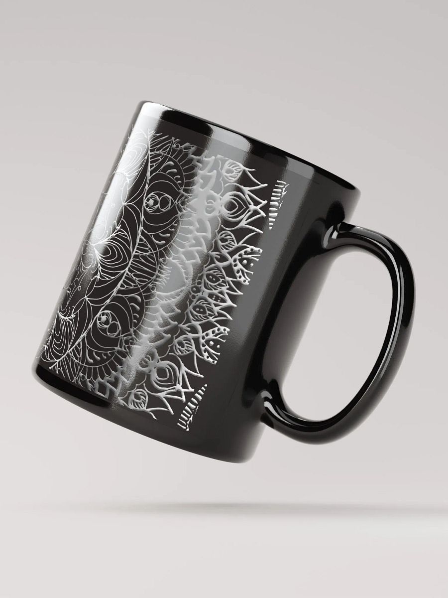 Mystical Symmetry Black Mug product image (4)