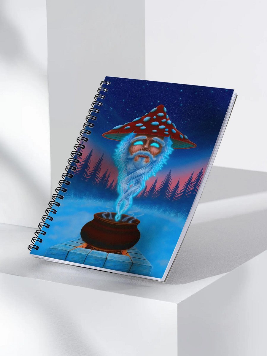 Mystic Wizard Spiral Notebook product image (3)