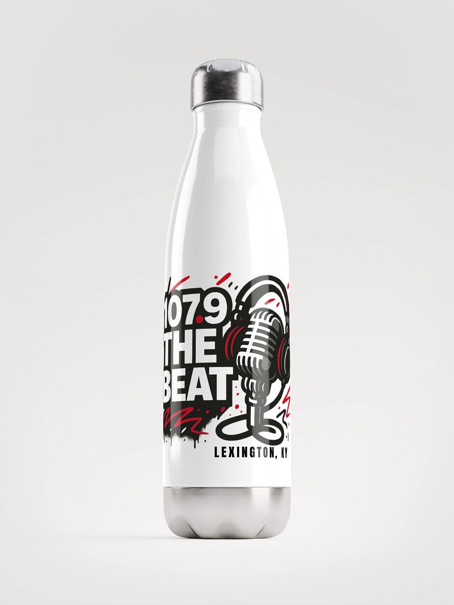 The Beat Mic Stainless Steel Water Bottle product image (1)