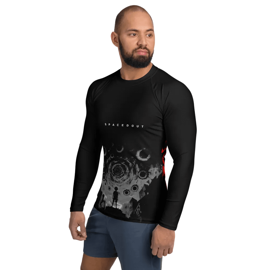 S P A C E D O U T Men's Rash Guard product image (3)
