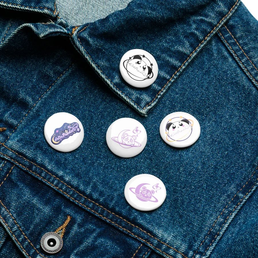 Glossy Set: 5 Pin Buttons Collection product image (11)