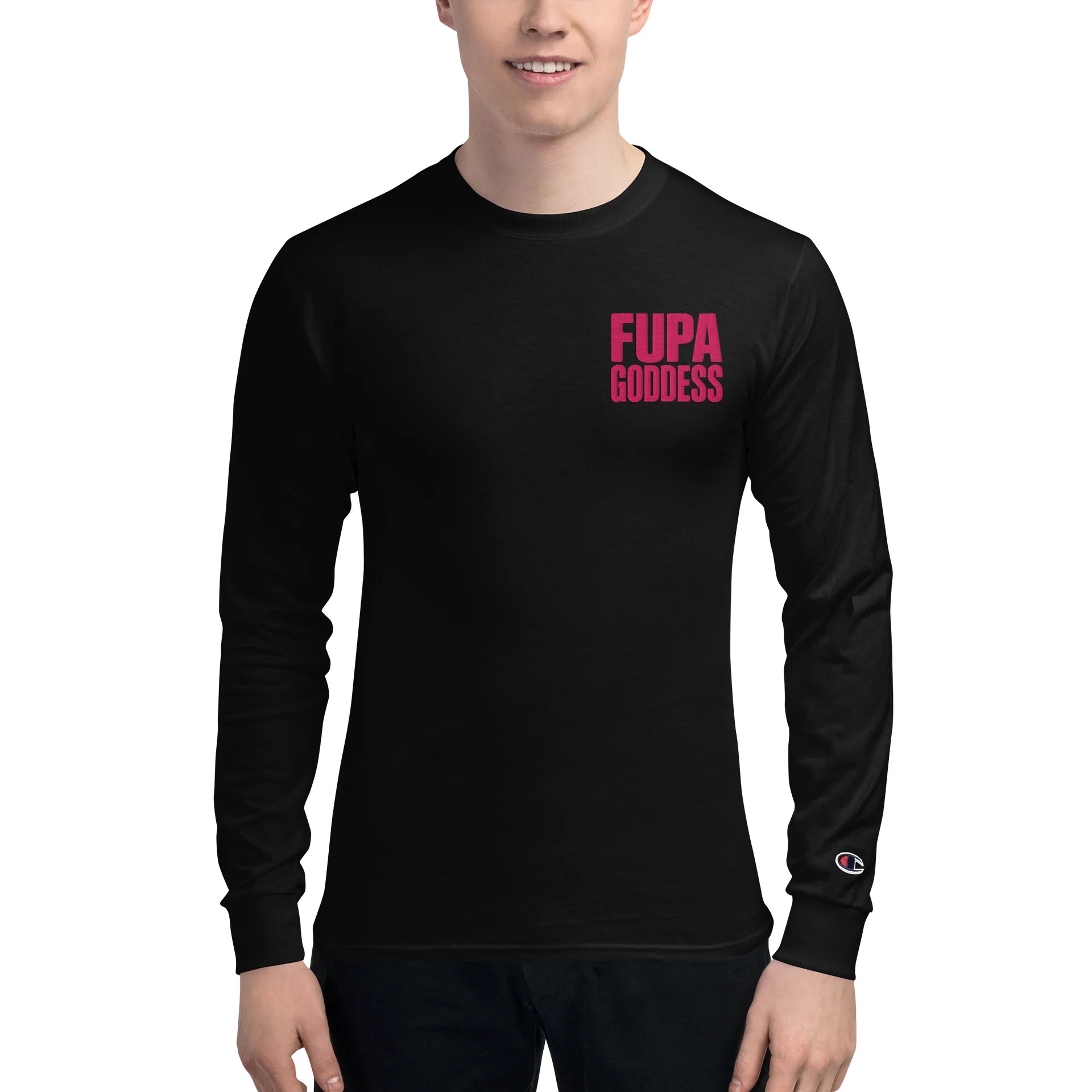 Champion embroidered long sleeve product image (2)