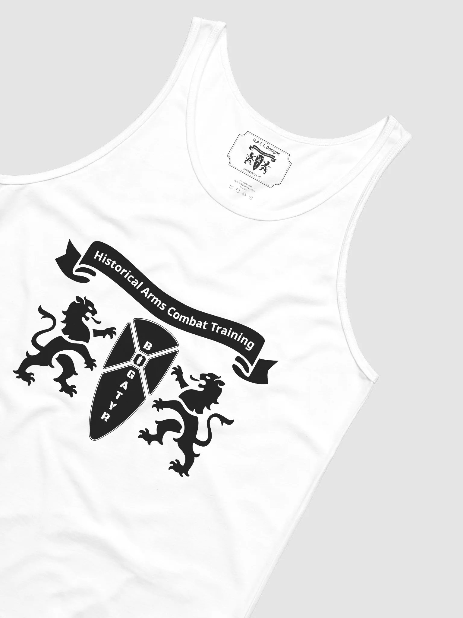 Men Tank Top - black HACT logo product image (3)