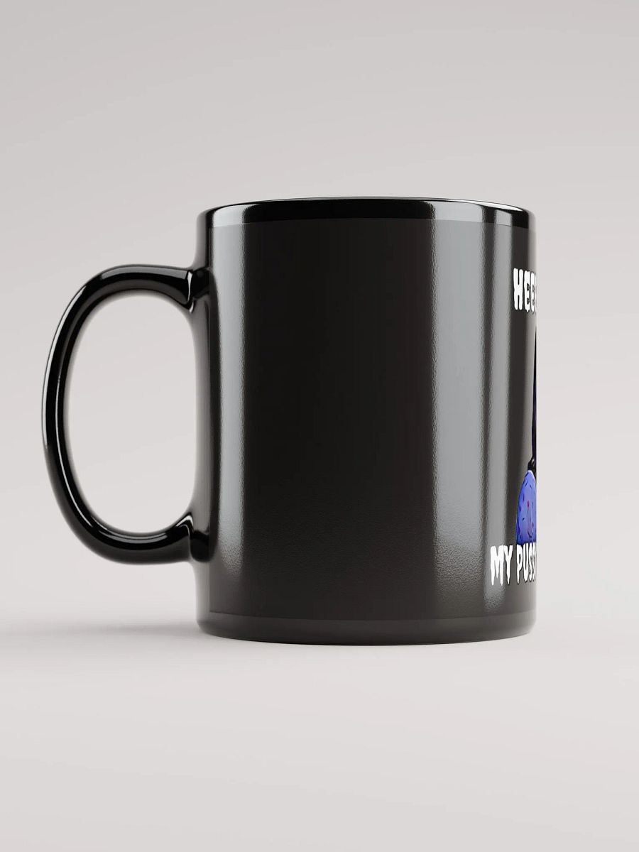 Help! my pussy's gone crazy! Black Glossy Mug product image (6)