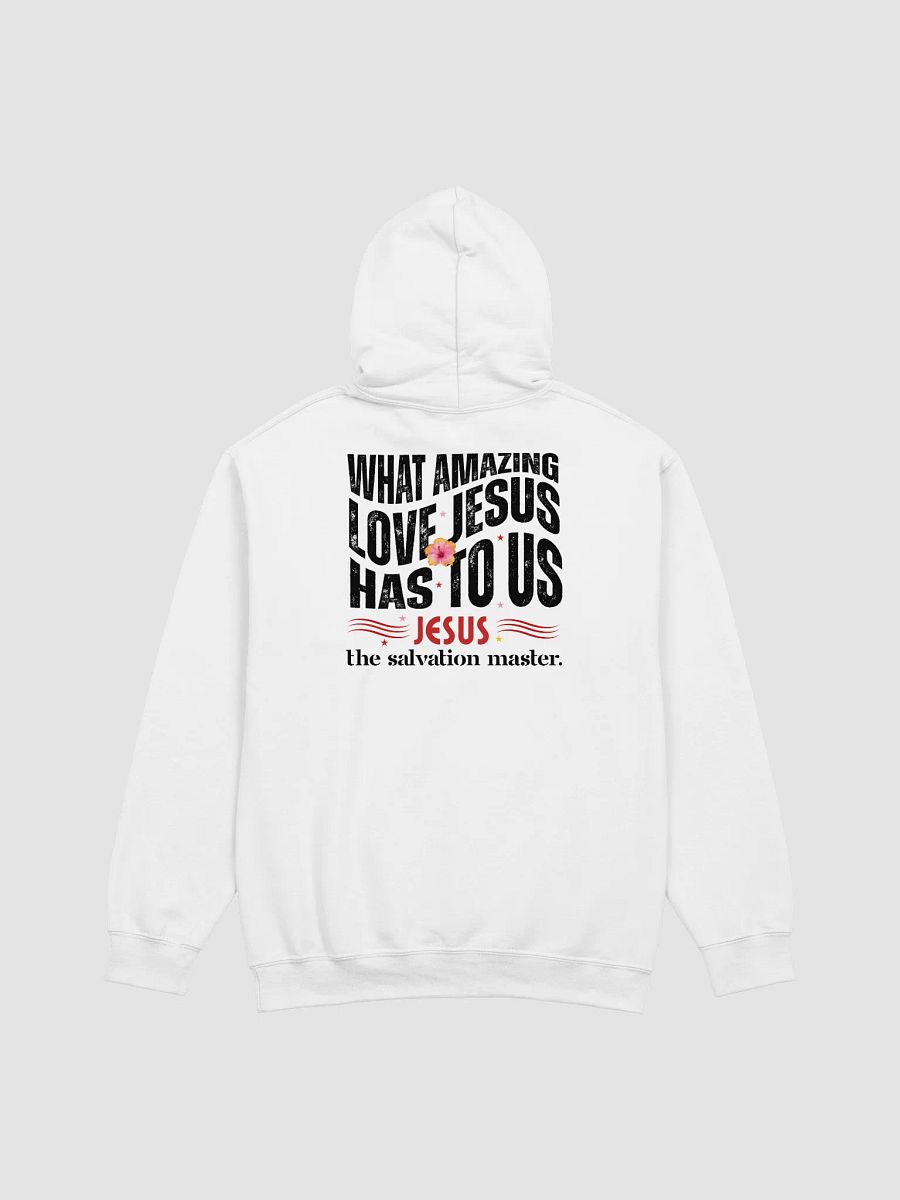 JESUS The salvation Master Gildan Hoodie - Front / Back. product image (4)