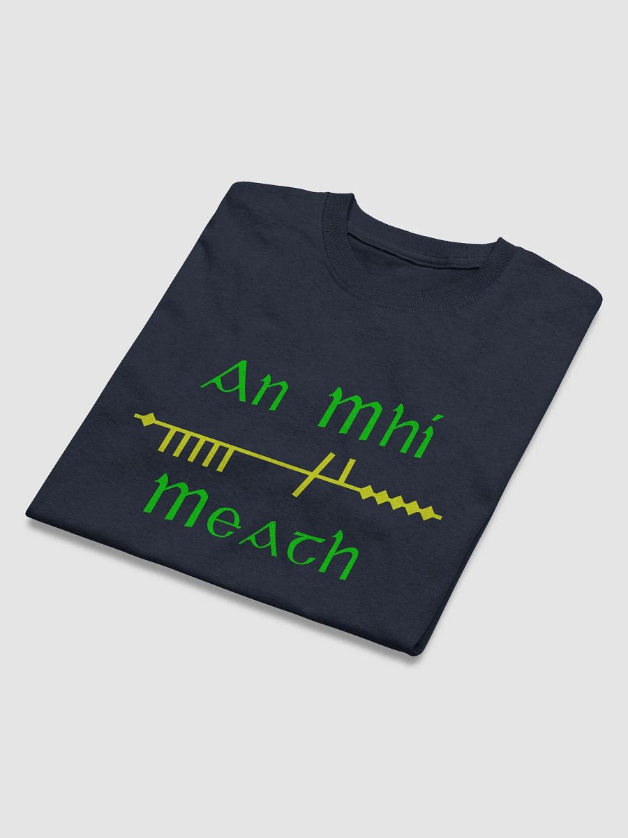 Meath/An MhÍ Scholastic style Ogham printed T-shirt product image (4)