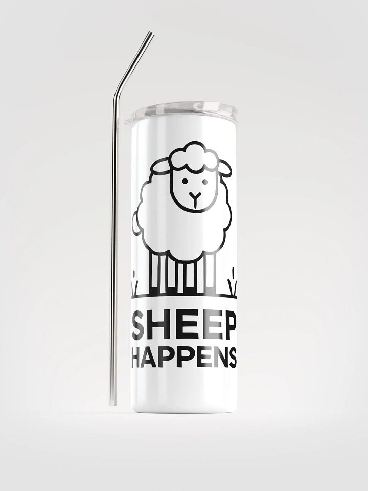 Sheep Happens Stainless Steel Tumbler product image (1)