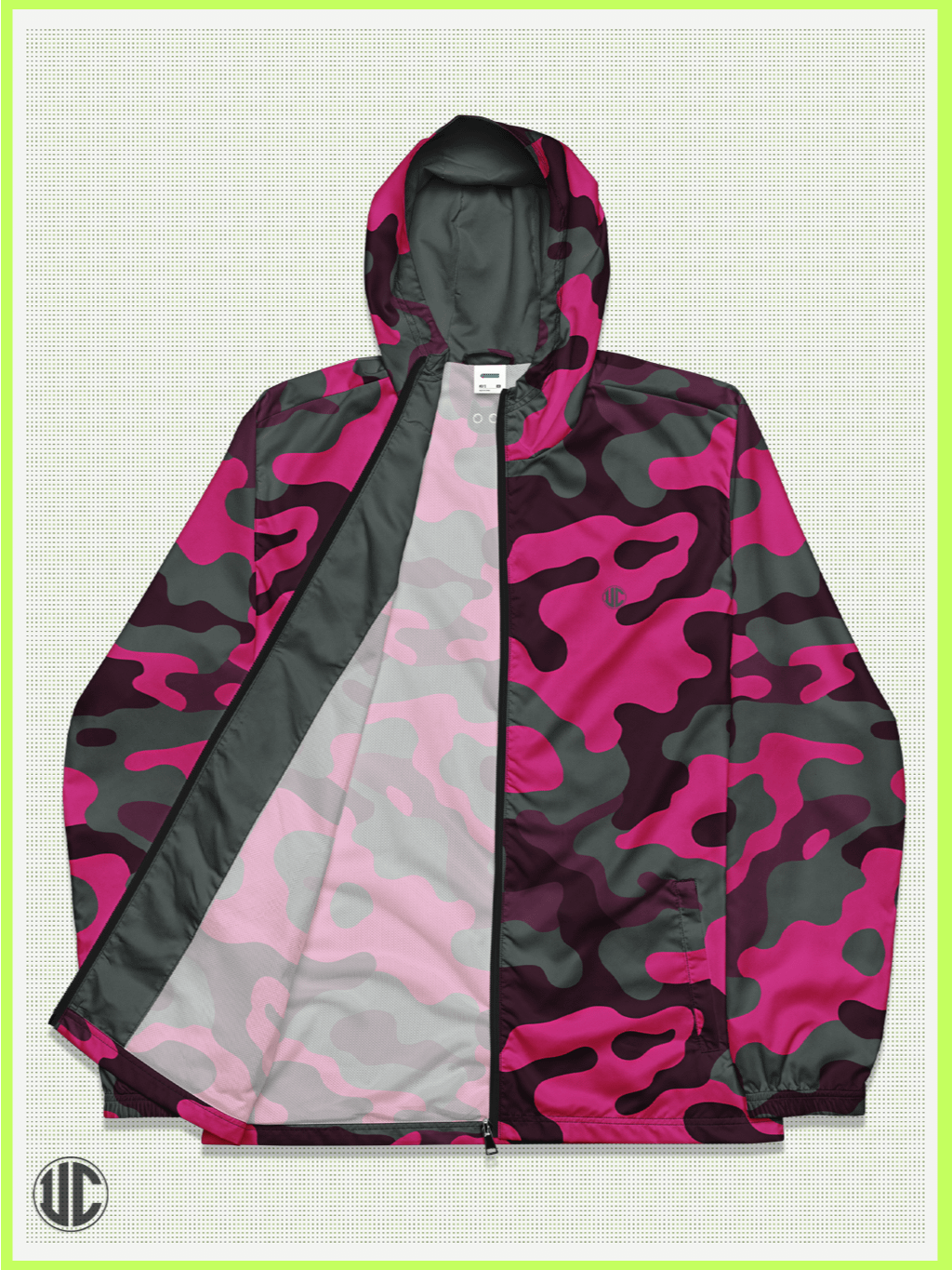 Savage Woodland Camo – Windbreaker product image (1)