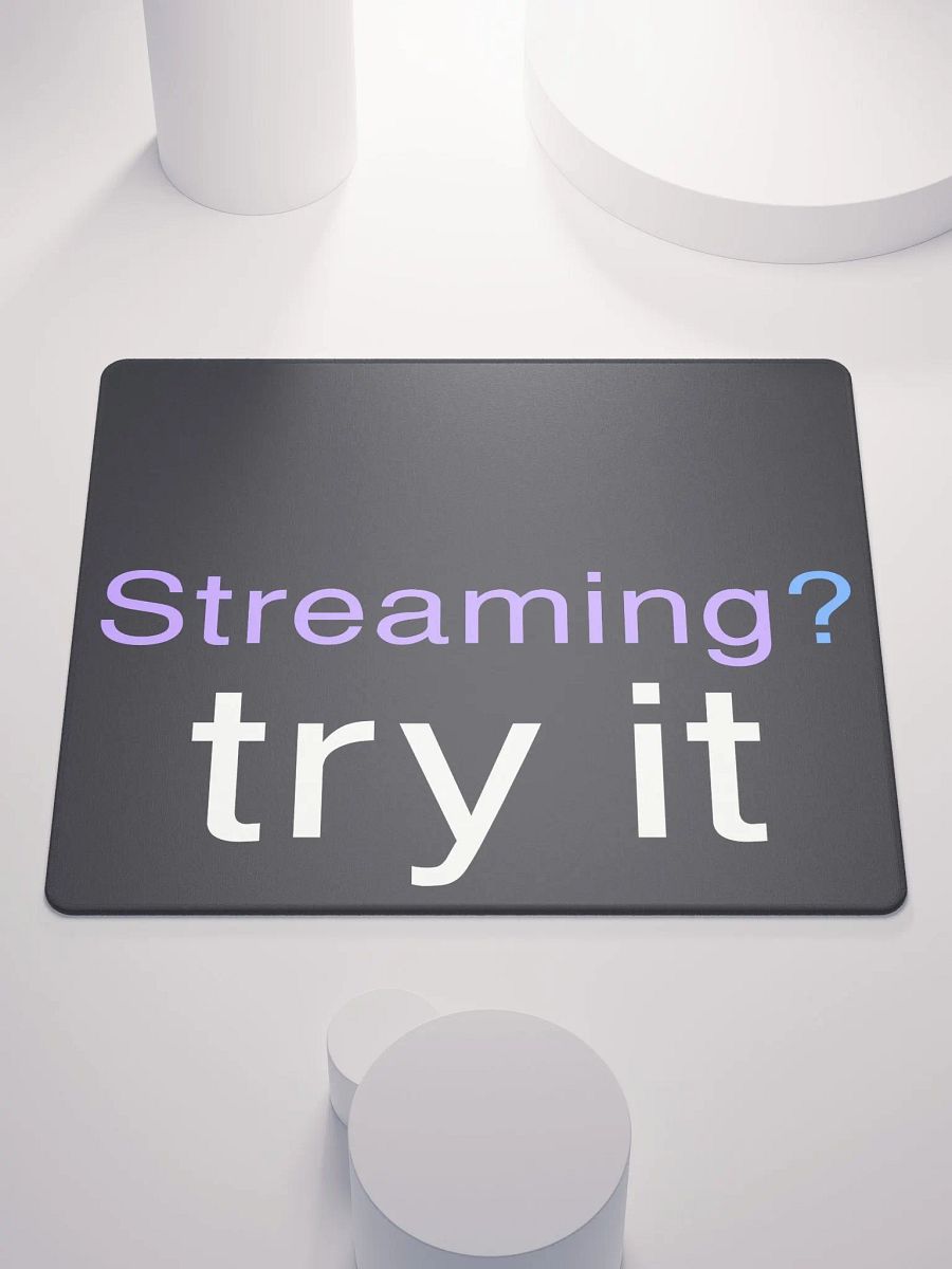Try Streaming Mousepad product image (1)