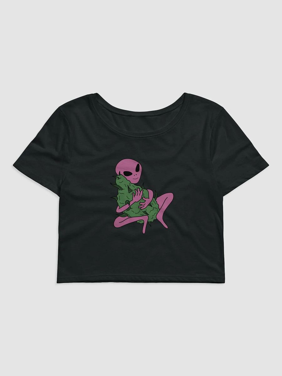 Alien Bud ft Pass Joints Not Judgement Crop Top product image (1)