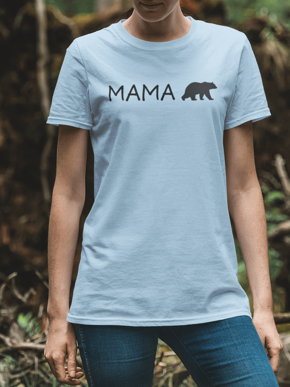 MAMA BEAR - Cotton T-Shirt product image (21)