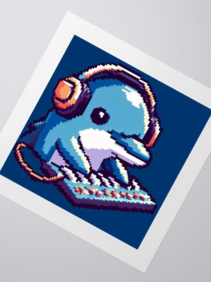 Dolphin DJ Sticker product image (2)