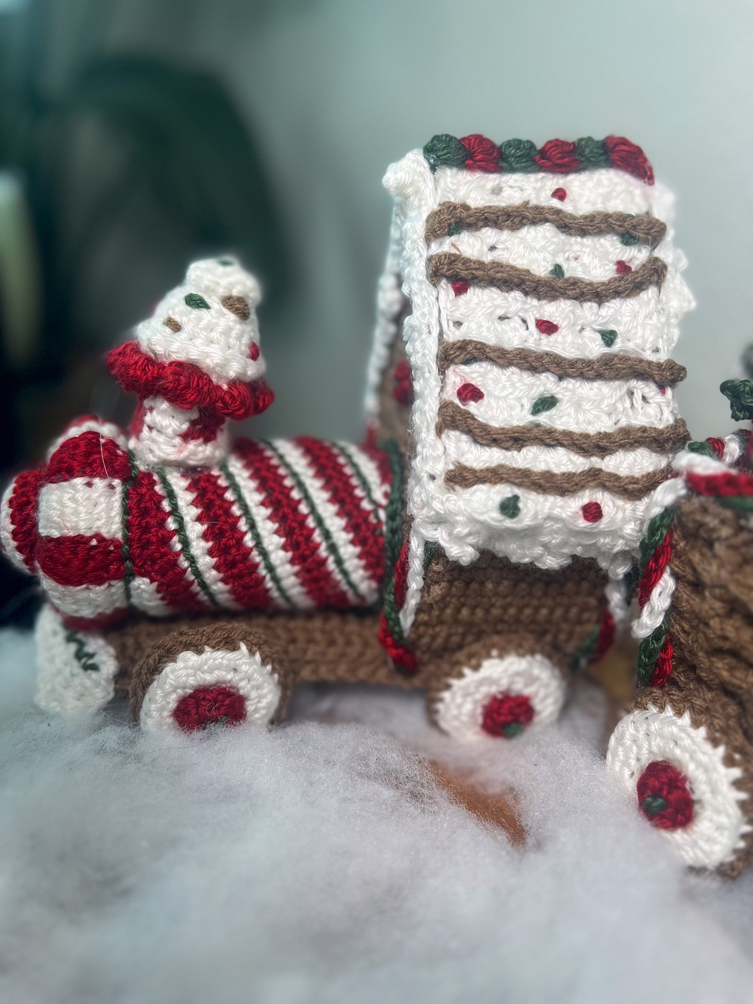 Crocheted Christmas Train product image (4)