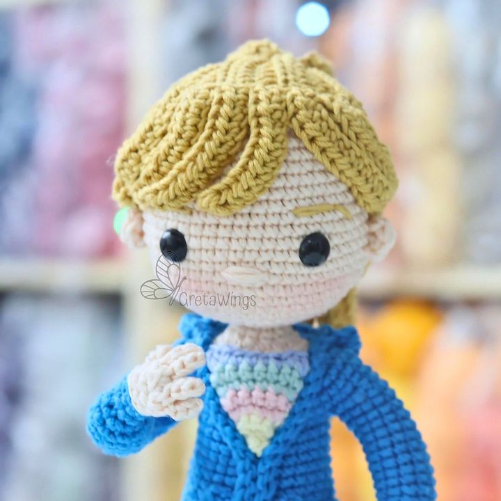 Patrón de Amigurumi de Riley de la película Intensa-Mente 2 (Descarga Digital) product image (2)