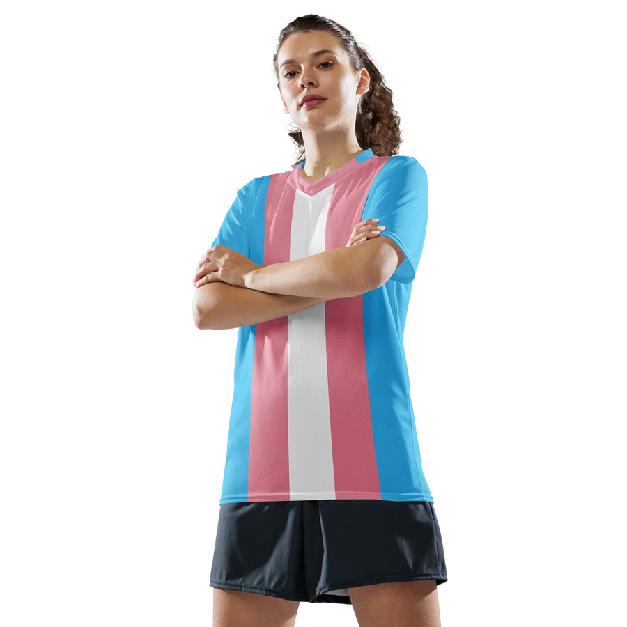 Trans Pride Flag - All-Over Print Jersey product image (15)