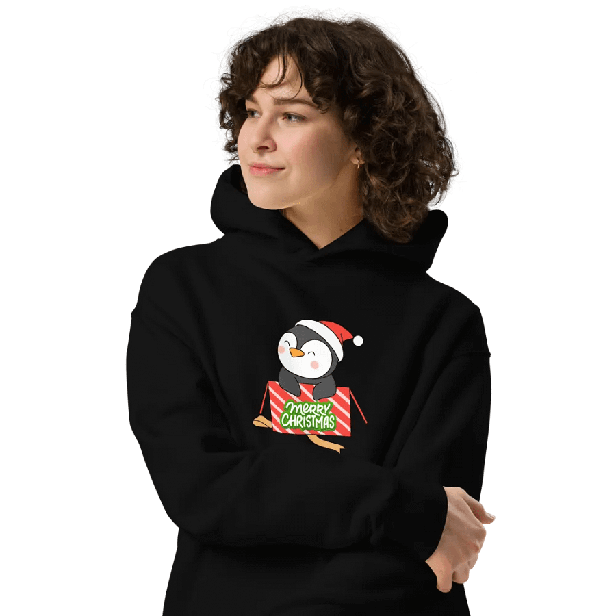 Santa Penguin Merry Christmas Hoodie product image (3)